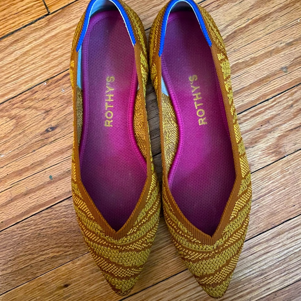 Rothy’s washable flats size 8.